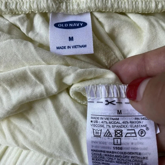 Old Navy Joggers Womens M Modal Blend Softest Pants Casual Light Green Pull On - Picture 4 of 6